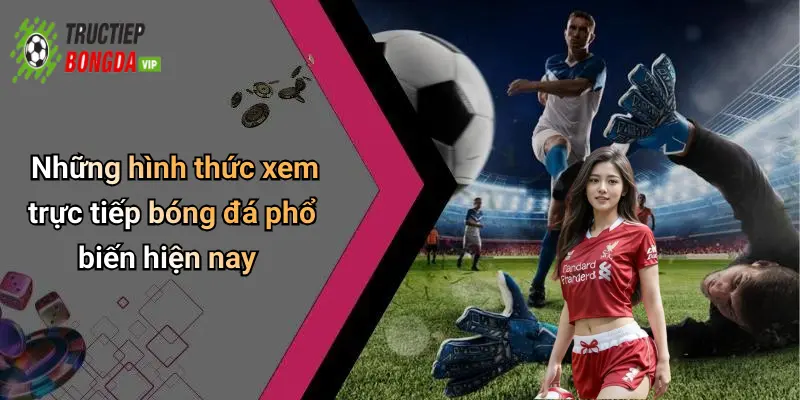 Những hình thức xem trực tiếp bóng đá phổ biến hiện nay