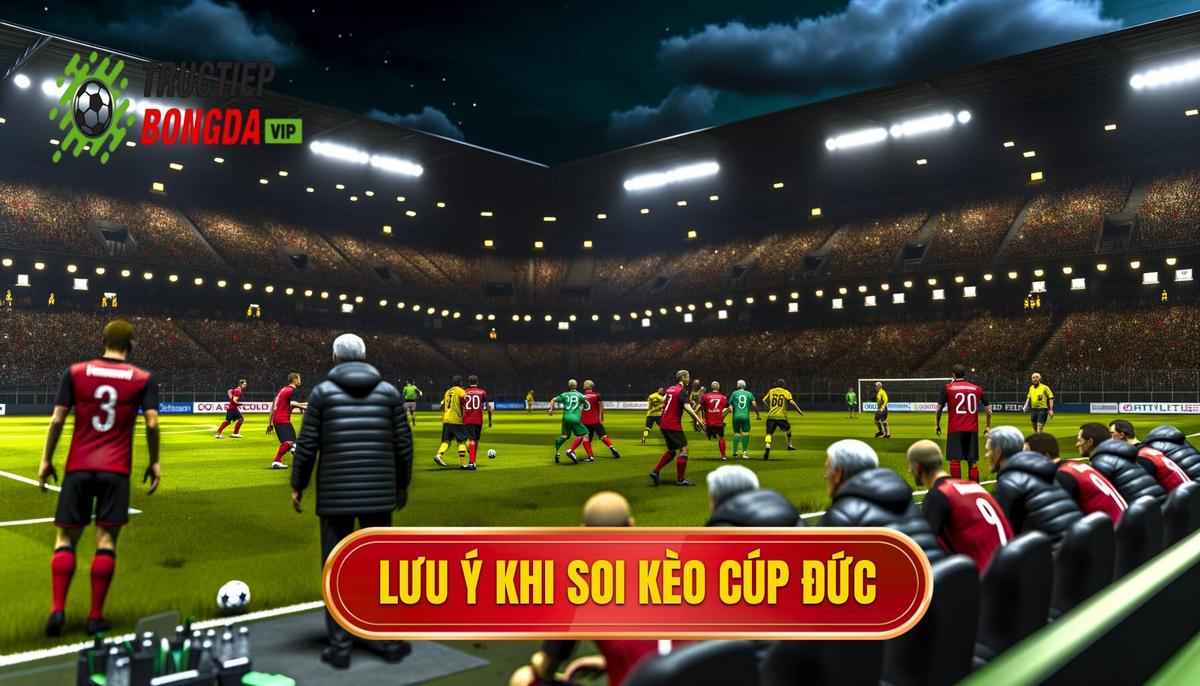 Đặc điểm cần lưu ý khi soi kèo các trận đấu cúp quốc gia Đức
