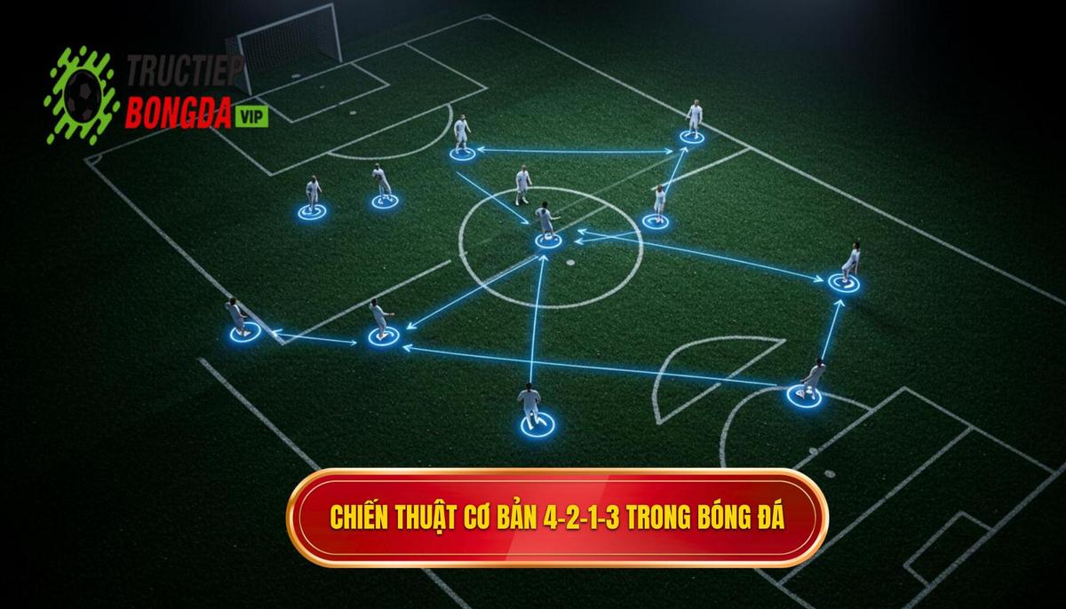 Nền tảng cơ bản của Chiến thuật bóng đá 4-2-1-3