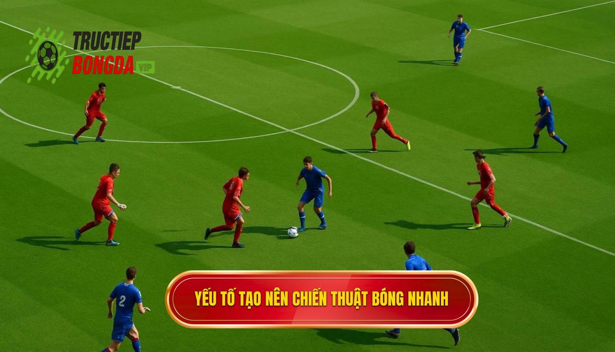2. Các Yếu tố Cấu thành Chiến thuật luân chuyển bóng nhanh