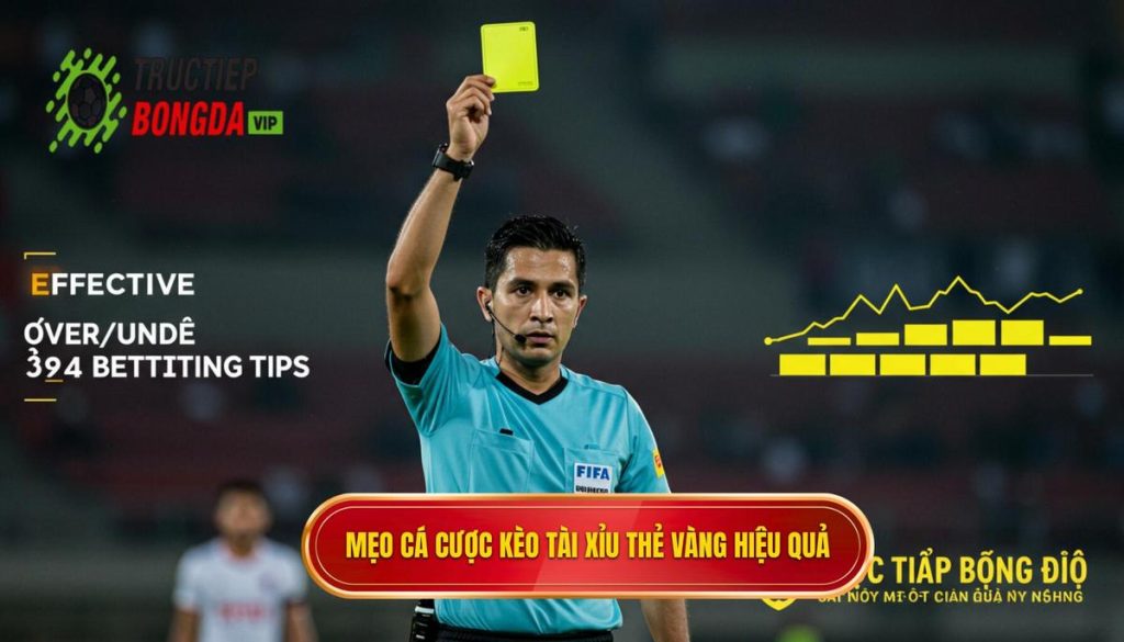 Mẹo cá cược kèo tài xỉu thẻ vàng hiệu quả
