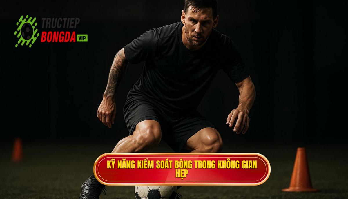 Các kỹ năng nền tảng tạo nên Kỹ thuật kiểm soát bóng trong không gian hẹp