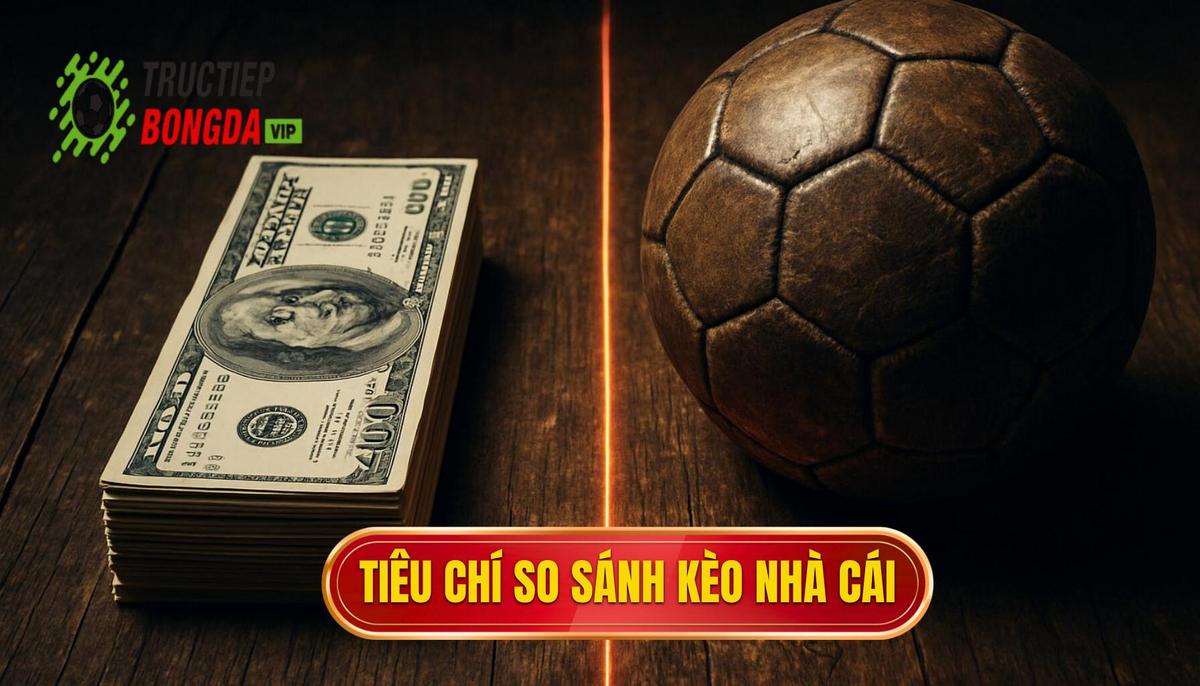 Các tiêu chí cốt lõi khi tiến hành so sánh kèo nhà cái