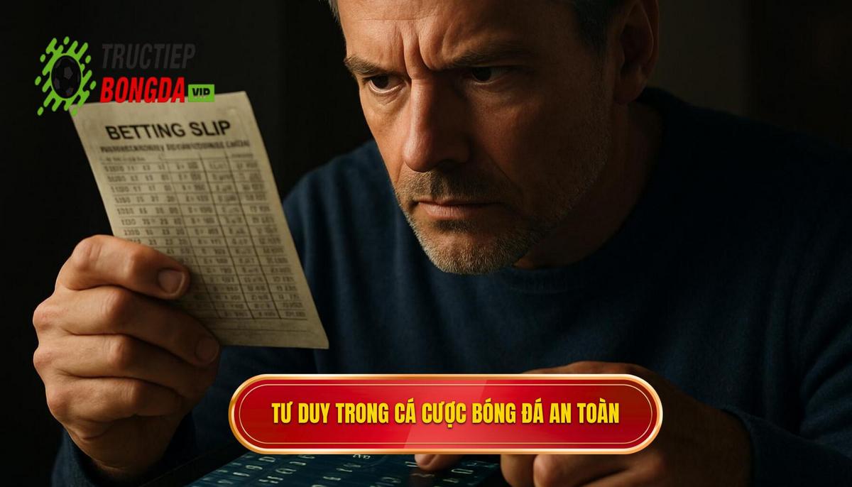 Tư duy nền tảng trong cá cược bóng đá ít rủi ro