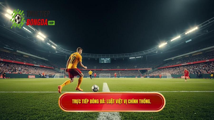 TRỰC TIẾP BÓNG ĐÁ_ Luật việt vị chính thống.