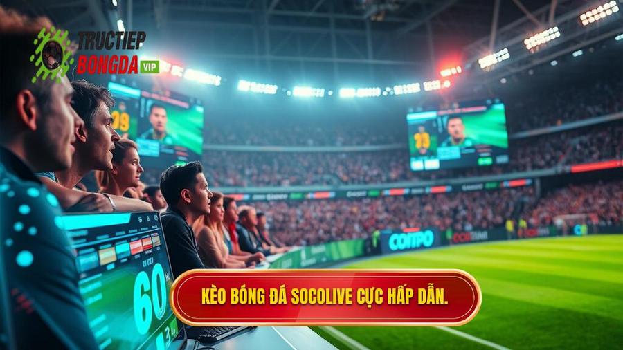 Kèo bóng đá Socolive cực hấp dẫn.