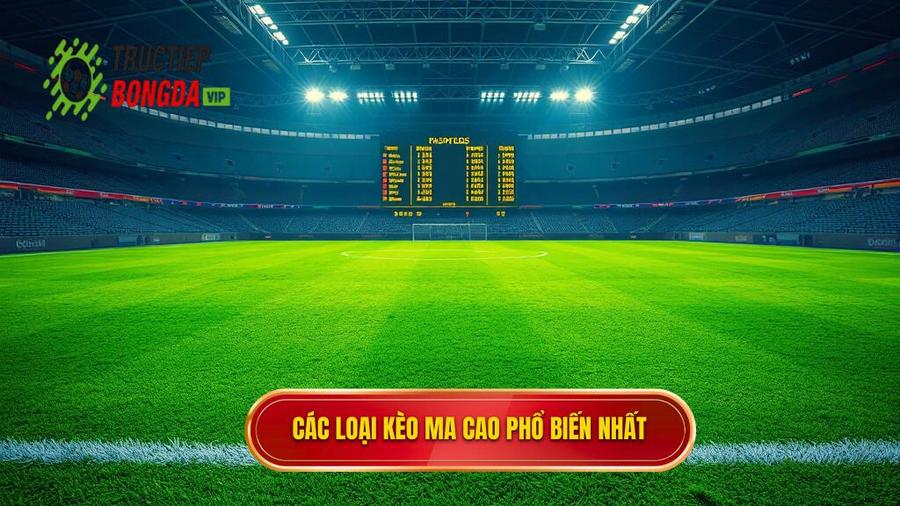 Các loại kèo Ma Cao phổ biến nhất