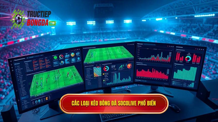 2. Các loại kèo bóng đá Socolive phổ biến