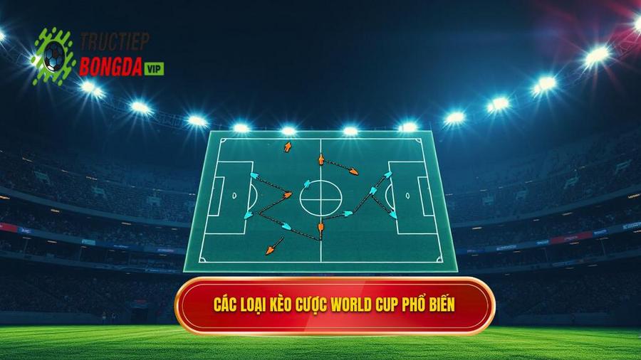 Các loại kèo cược World Cup phổ biến