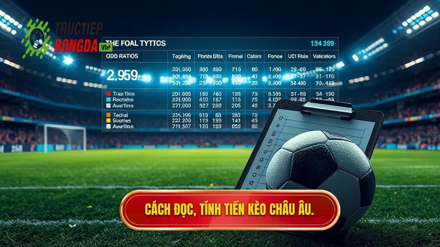 Cách đọc, tính tiền kèo Châu Âu.