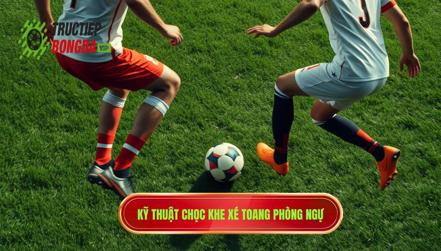 Kỹ thuật chọc khe xé toang phòng ngự