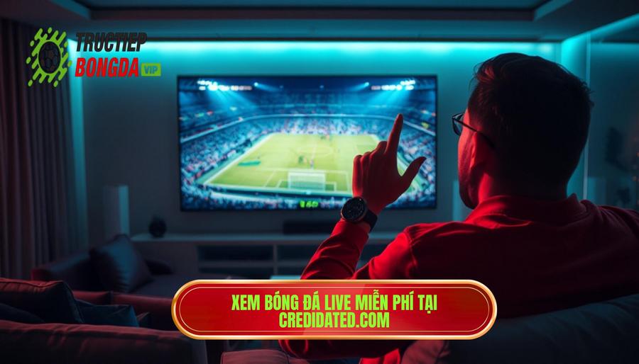 Xem bóng đá live miễn phí tại credidated.com