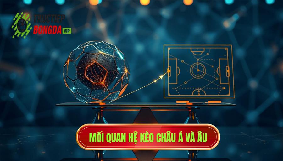 Phân tích mối quan hệ giữa kèo châu Á và kèo châu Âu